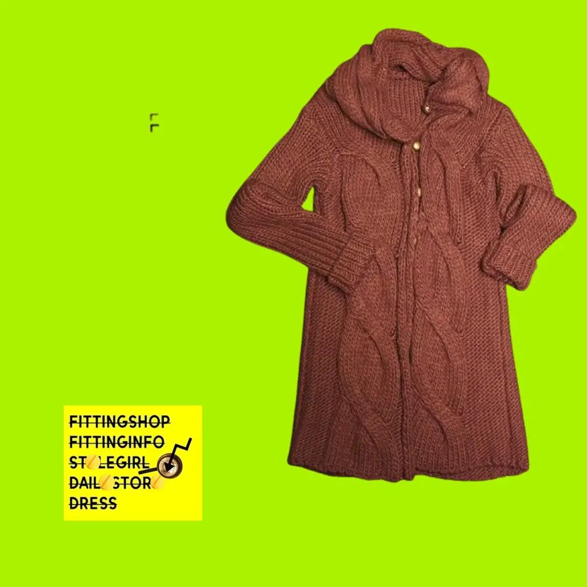 398꽈베기여자롱니트가디건 보라색가을여자롱니트 여성롱니트원피스 겨울롱니트