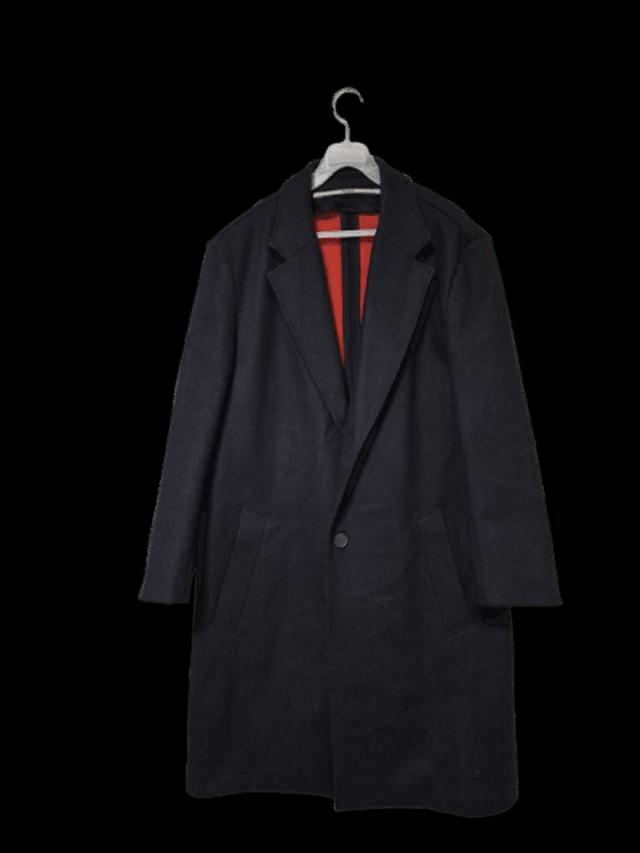 겐조KENZO 정품 버진울 여성 겨울용 여자모직롱프록코트자켓48