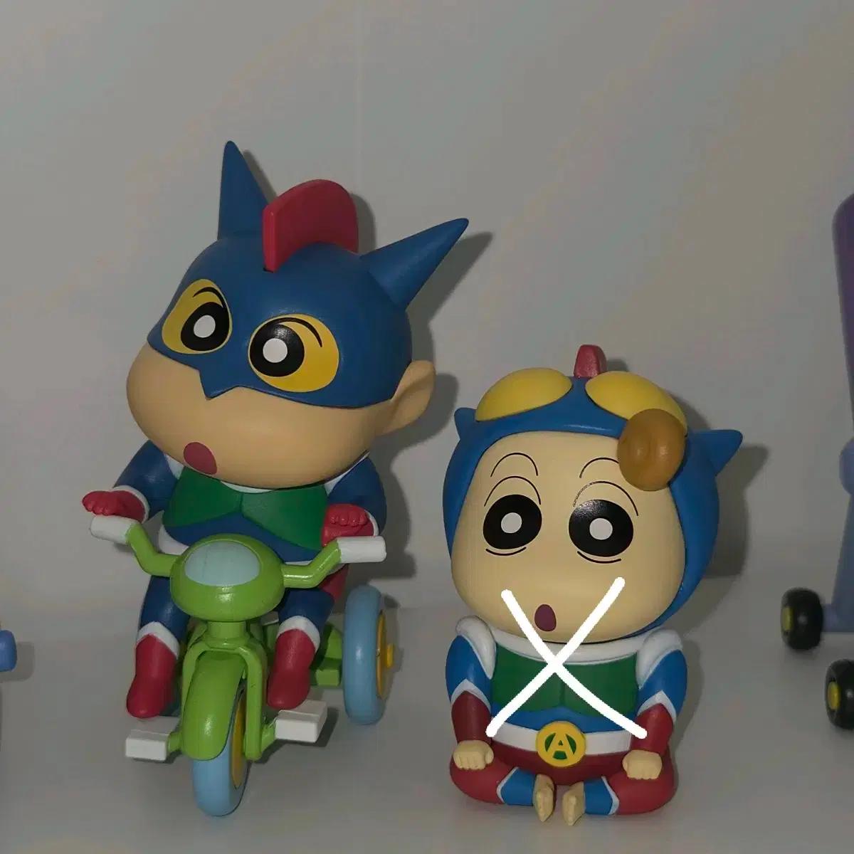 짱구 52toys 자동차 시크릿 액션가면 피규어