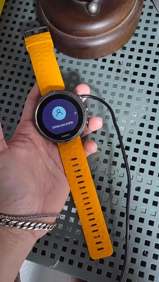 순토 SUUNTO 스마트워치 옐로우 스파르탄 스포츠