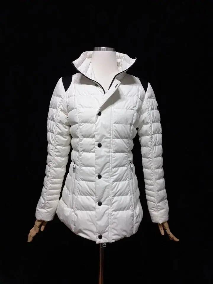 아디다스골프 거위털 정품 여성 경량눕시 겨울 여자집업구스다운패딩점퍼XS