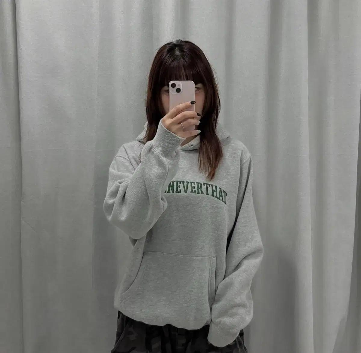 디스이즈네버댓 후드티 s