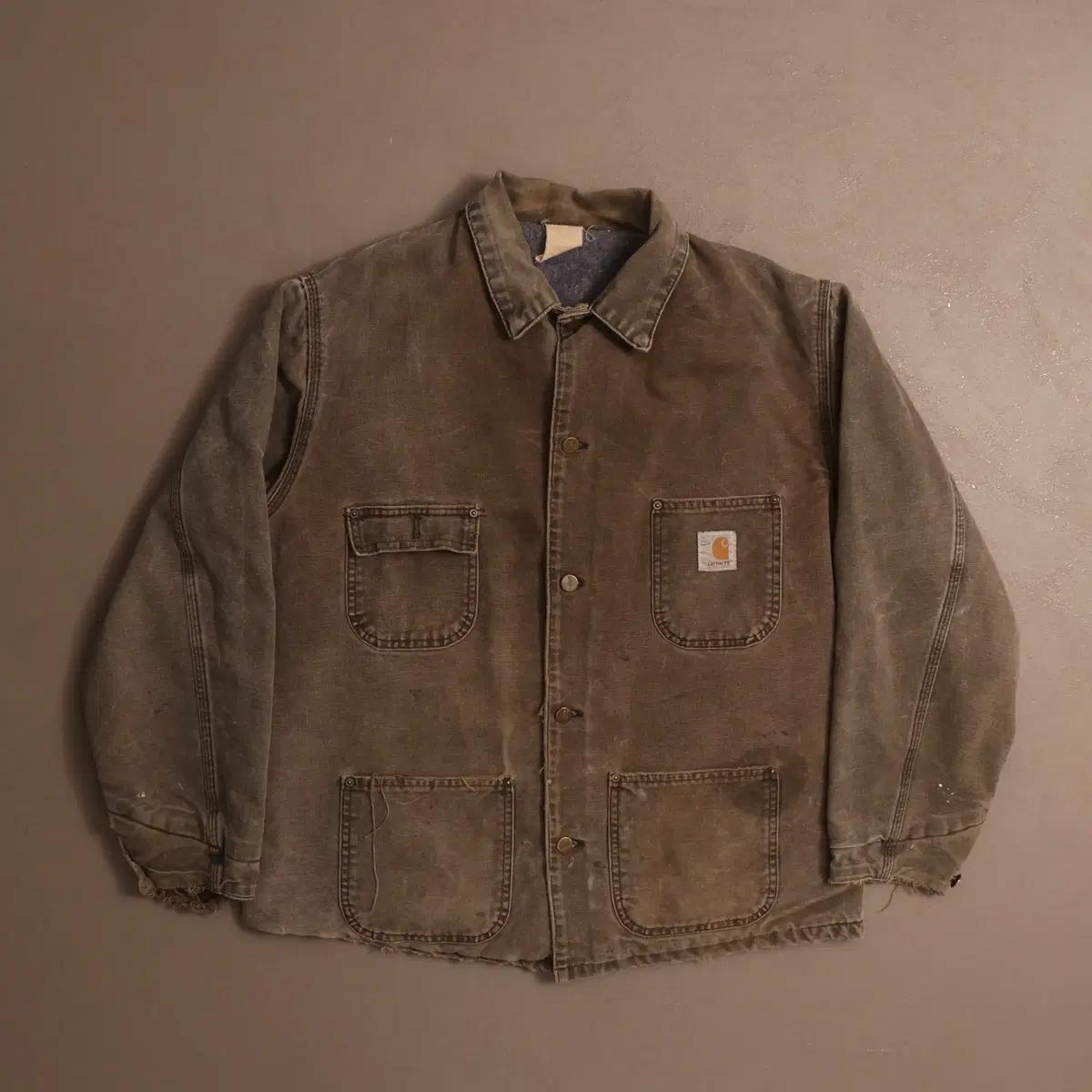 90's USA 칼하트 c02 디트로이트 초어 자켓 A1252