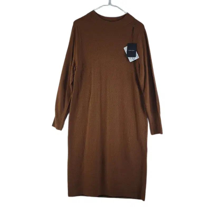 J6785 PEPLUMJ 여85-160 니트 원피스 새상품