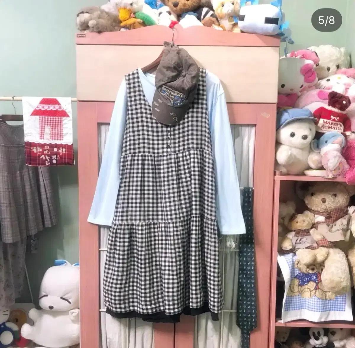 카모메산장 원피스+모자+셔츠 코디세트 판매합니다