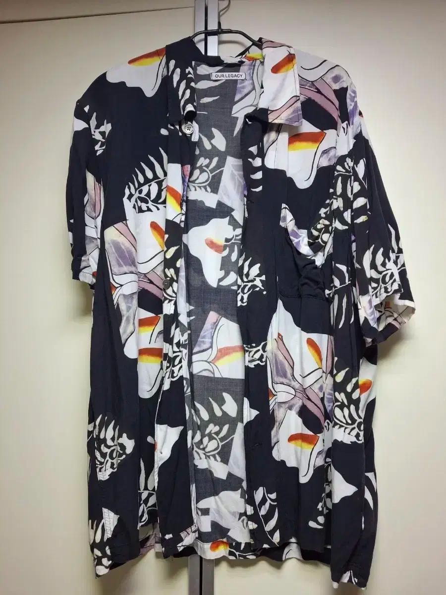 아워레가시 크러쉬드 타일 셔츠 50