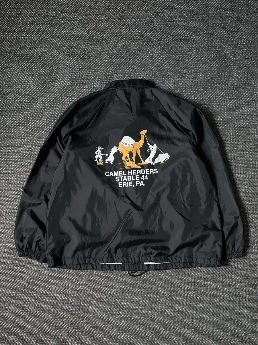 90s USA Auburn 카멜 빈티지 코치자켓 (105-110)