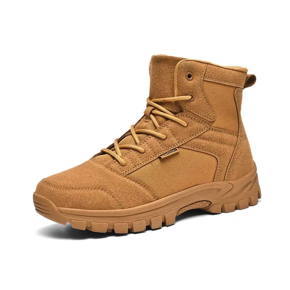 남자 데일리 캐주얼 워커 아웃도어 하이킹 캠핑신발 전술화 작업화