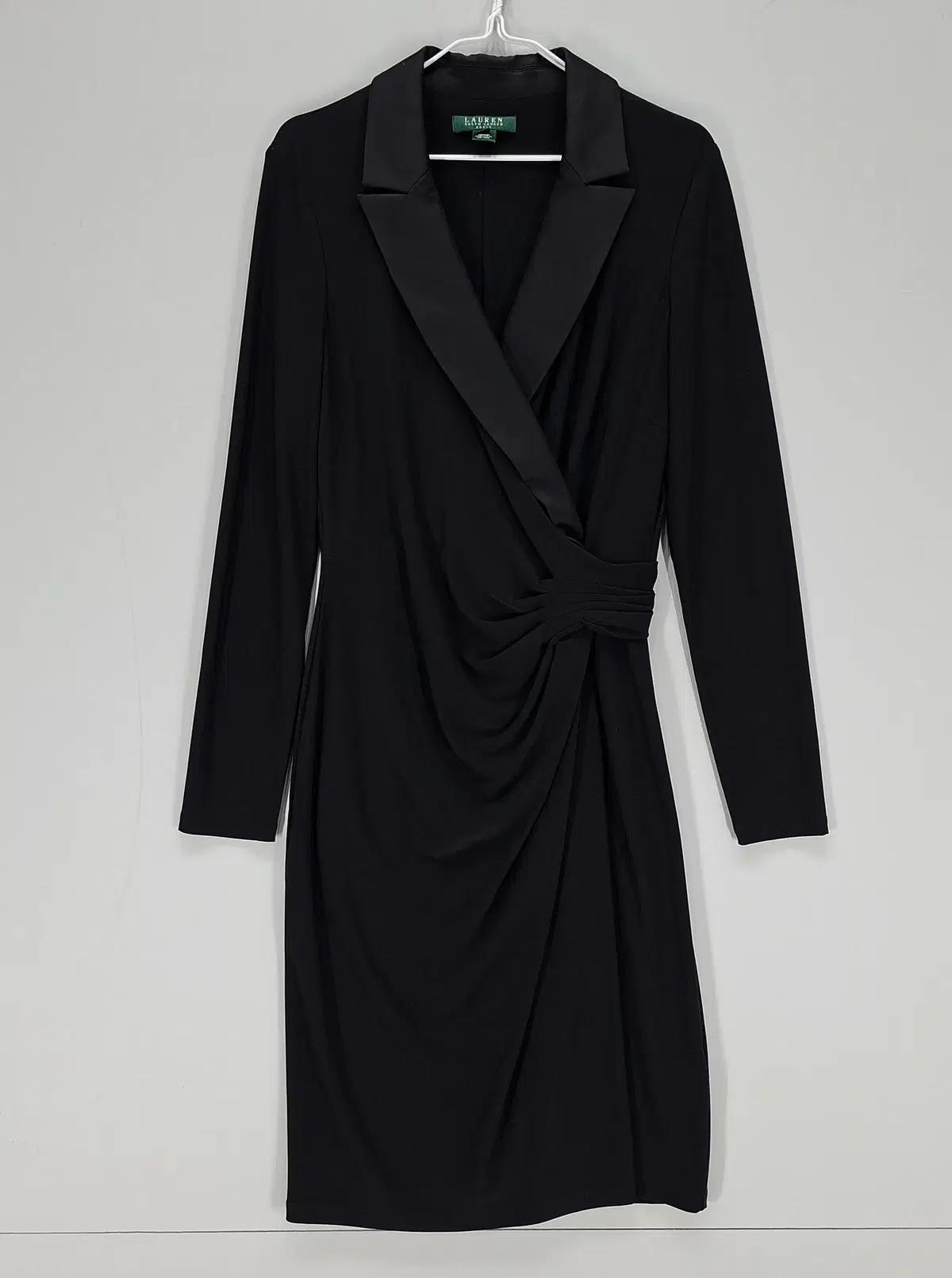 [AI 95%] 랄프로렌 여85 원피스 봄가을 블랙 64247