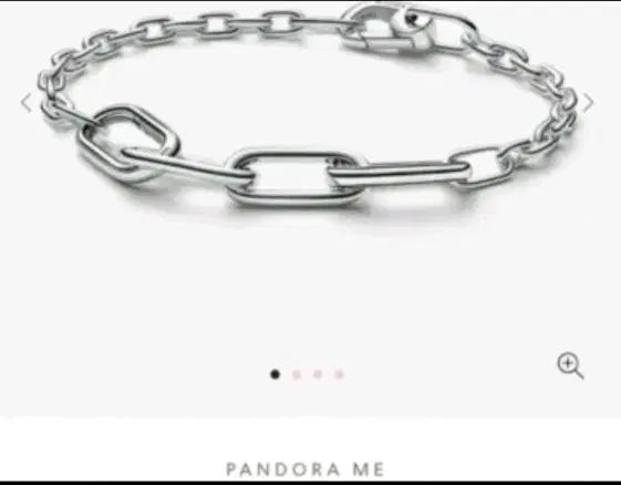 판도라 슬림링크 체인팔찌 18센티