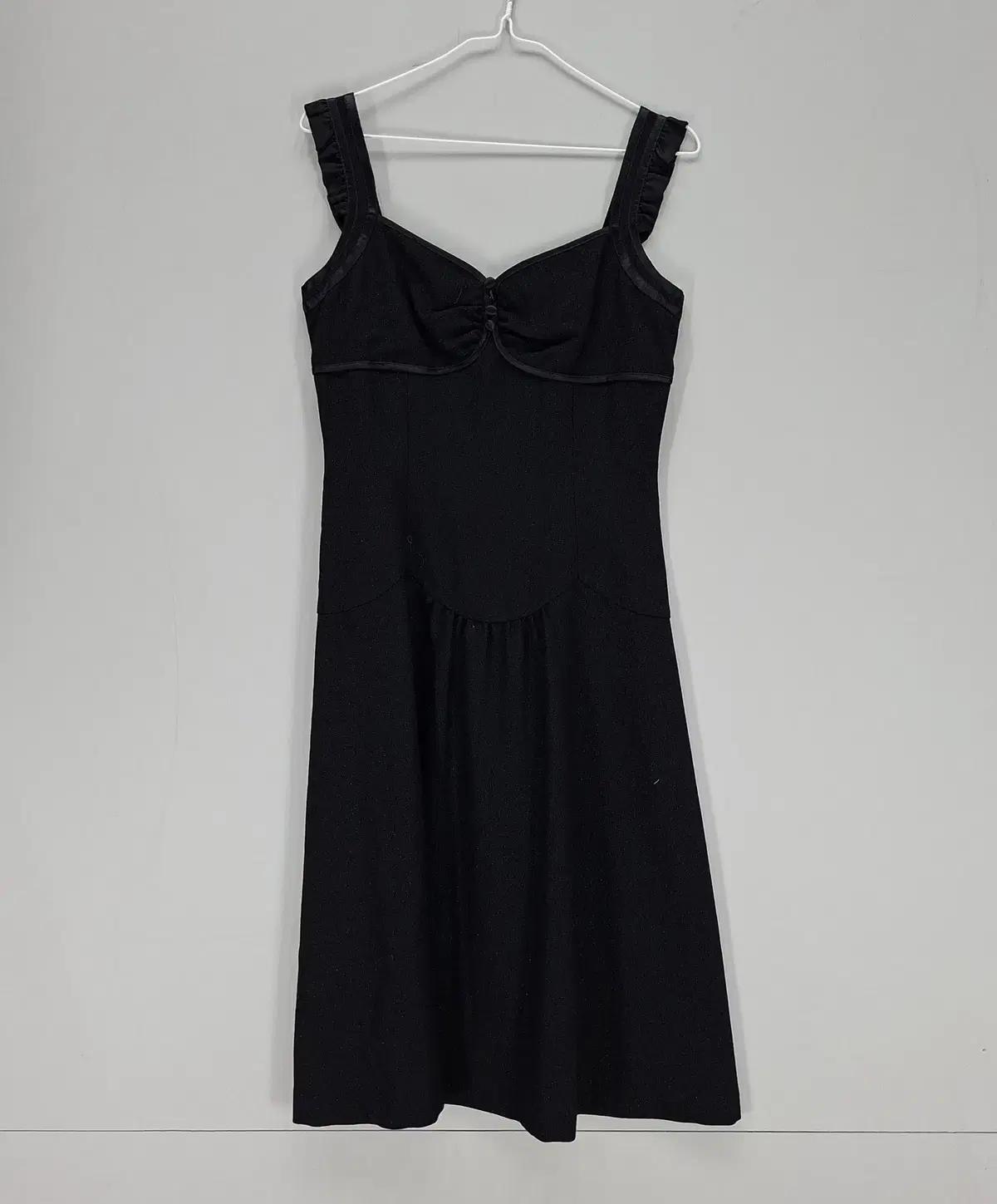 [AI 95%] 레니본 여88 민소매원피스 봄여름 블랙 64270