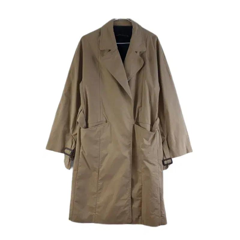 J7581 ZARA WOMAN 여S 베이지 트렌치 코트