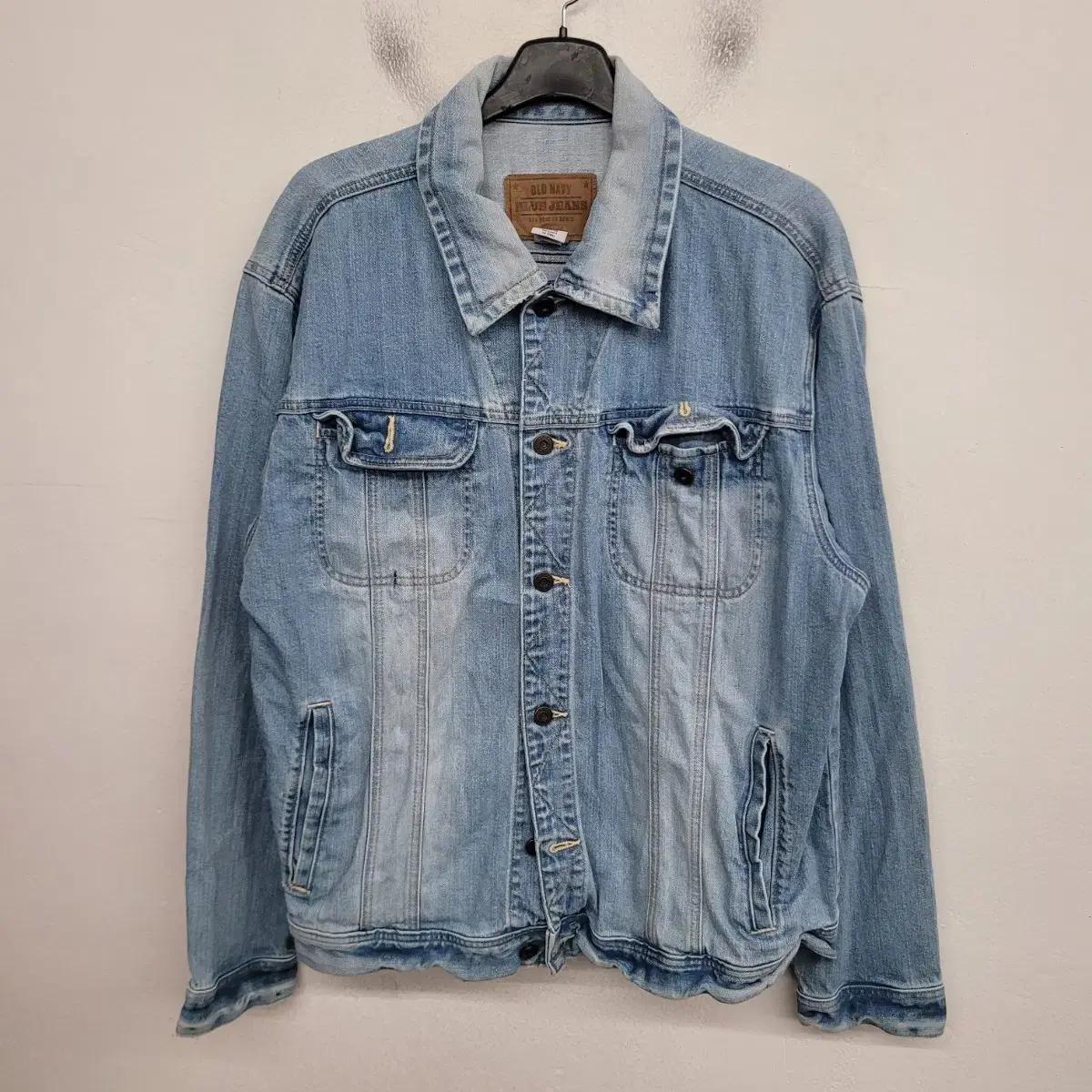 [110/XXL] OLD NAVY 워싱 데님 자켓 청자켓