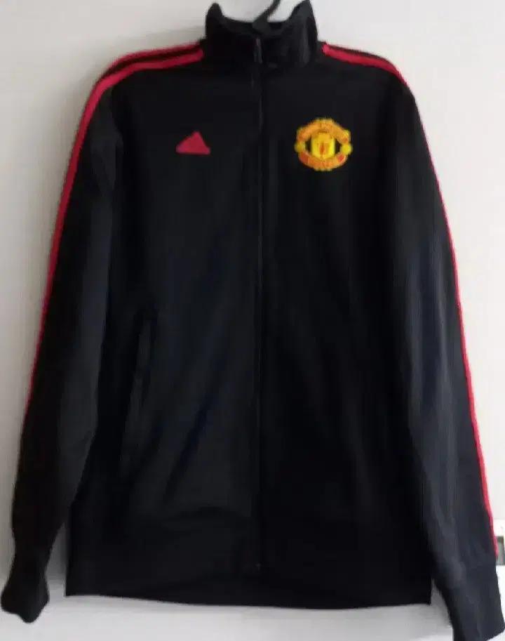 아디다스 대장급 맨유 검빨 블랙 트랙탑 저지 져지집업 105/XL
