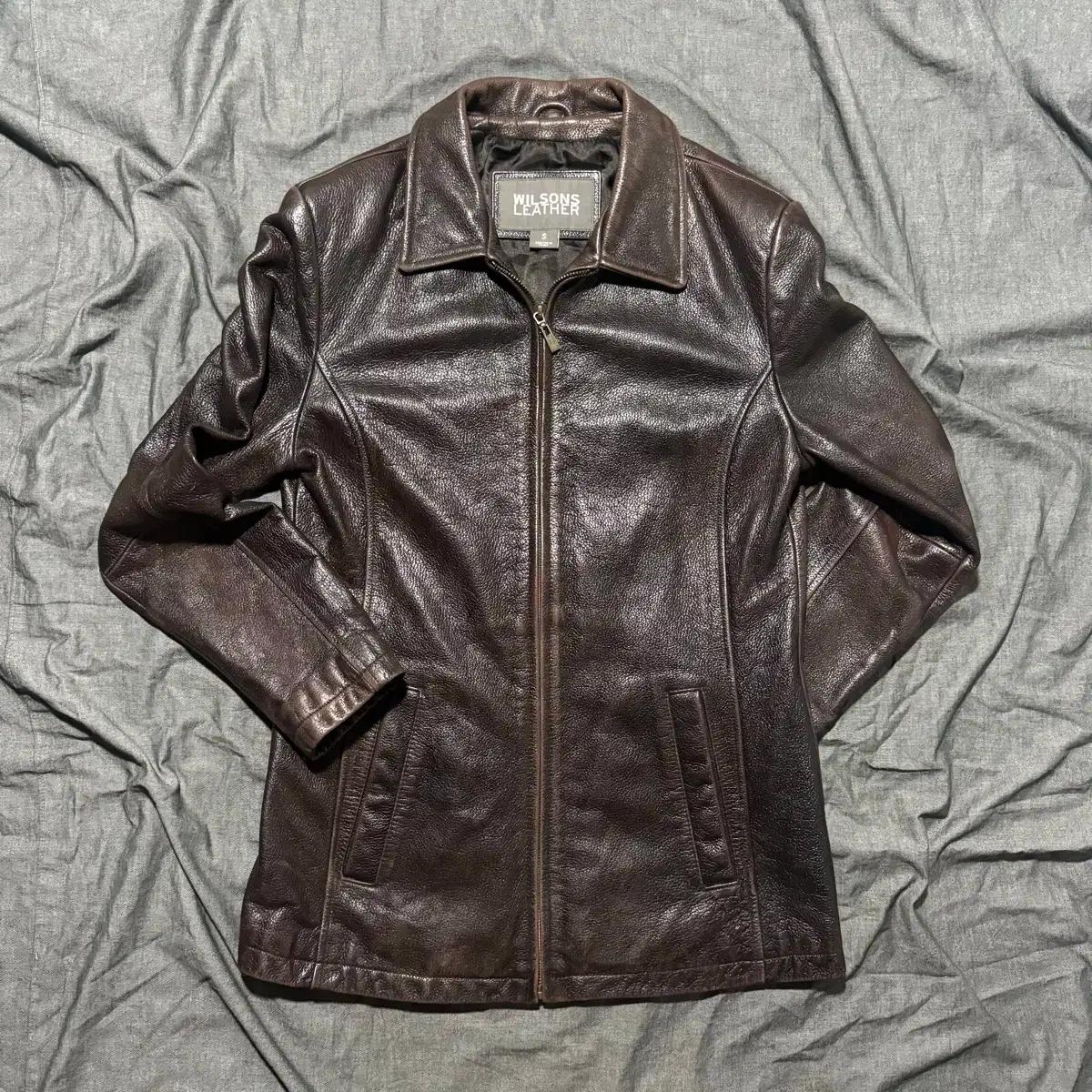 Wilson Leather Leather Jacket Sz S(Women