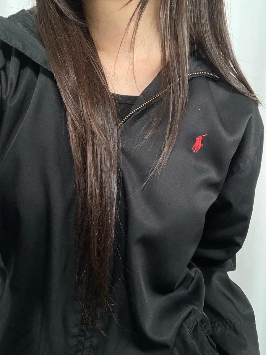 폴로 블랙 페리 바람막이 자켓