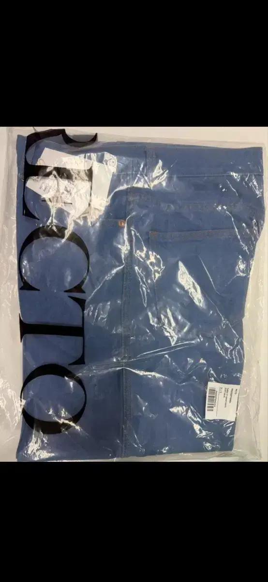 25SS 렉토 플레어 핏 데님 팬츠 더스티 블루 M