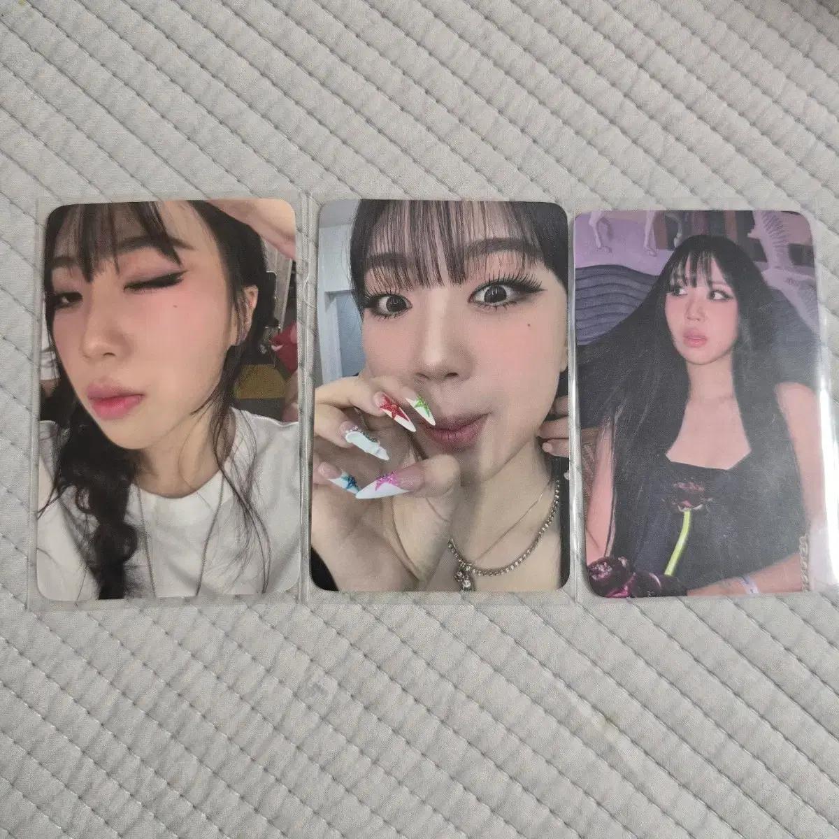 이영지 ALL OR NOTHING 해외투어 MD 포토카드 일괄