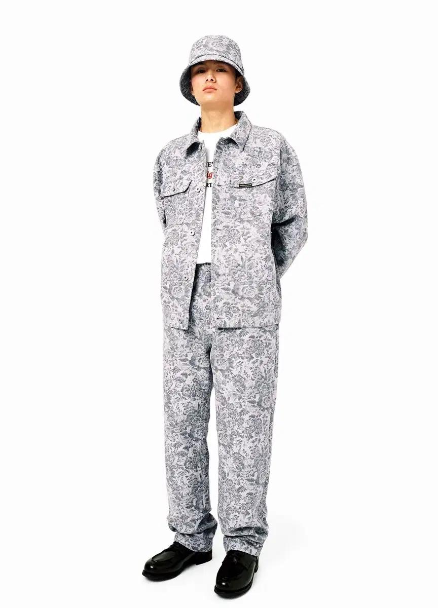 디스이즈네버댓 플로랄 자켓 셋업 M size