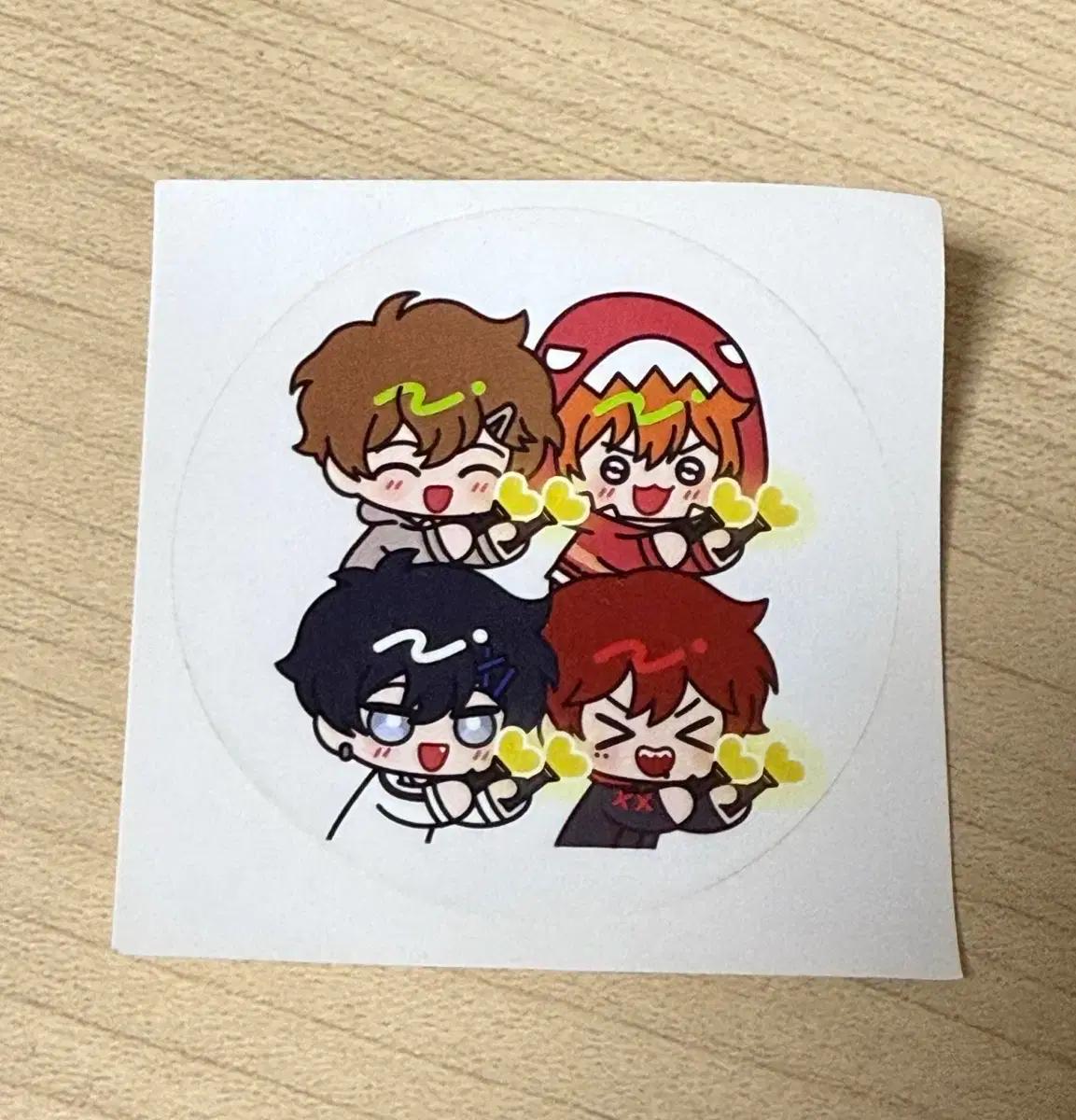 리레볼루션 레볼루션하트 도무송 스티커 리레 레하