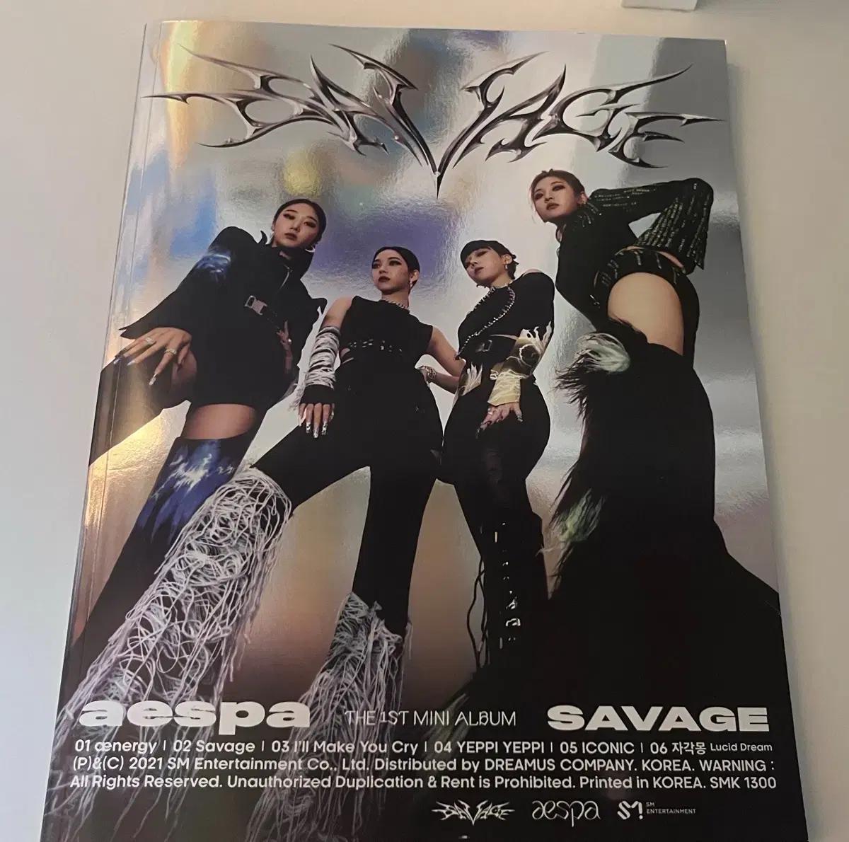 에스파 세비지 앨범