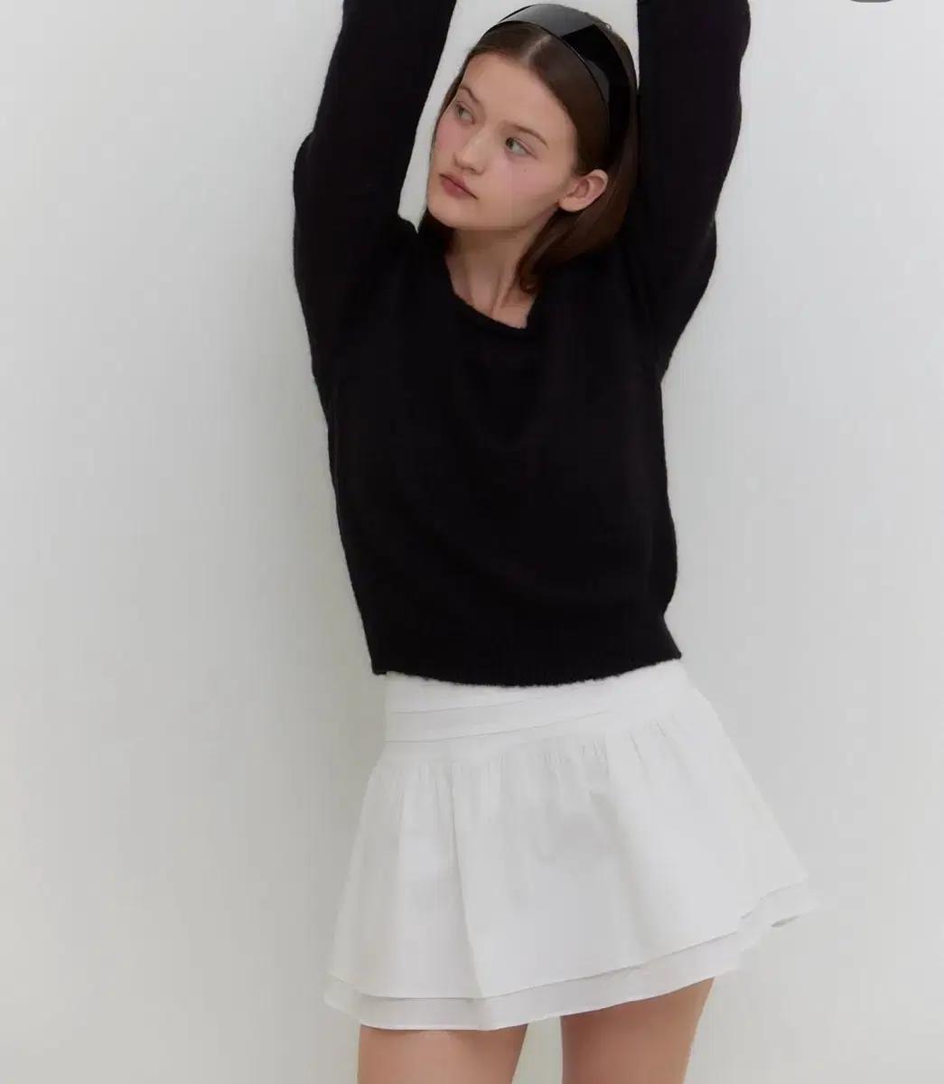 wearest lena pintuck skirt 웨어레스트 스커트xs