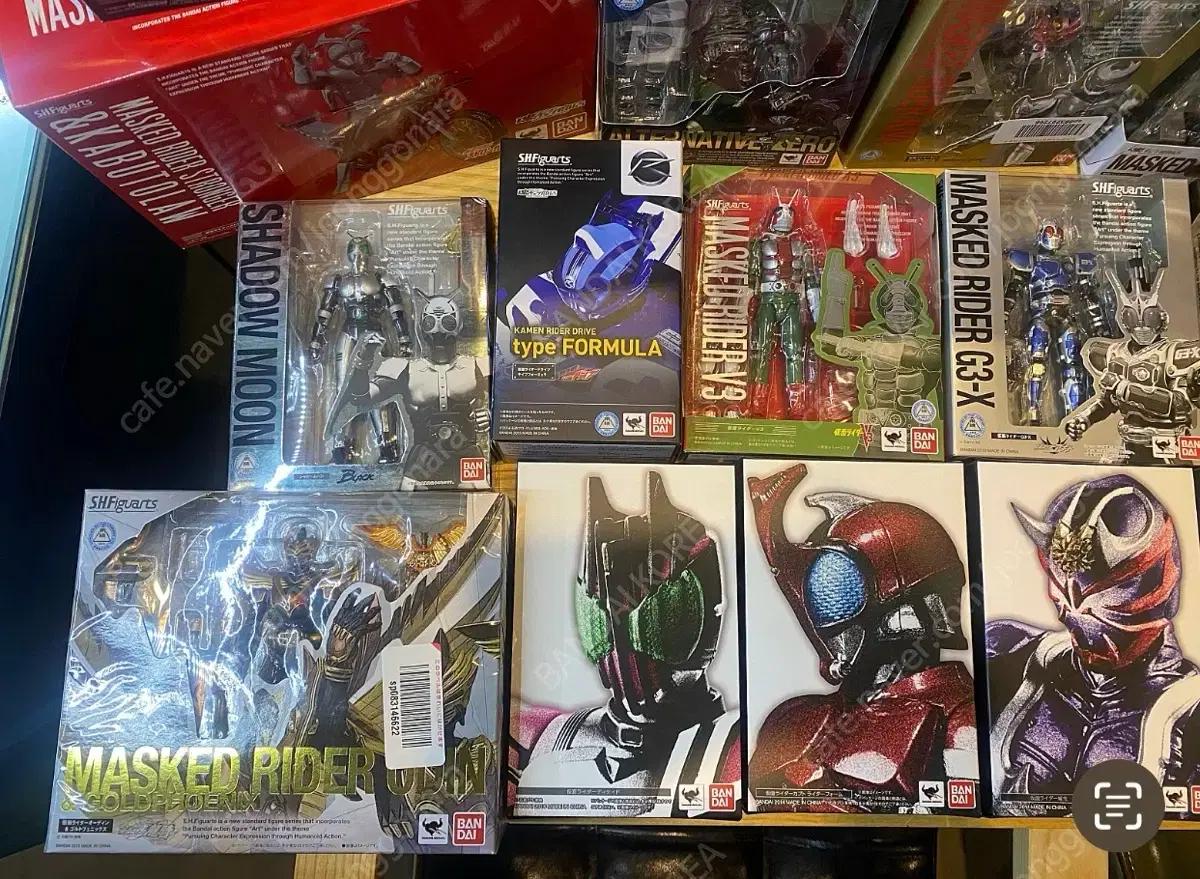 SHFiguarts 가면라이더 피규어 모음 48개 미개봉 일괄판매