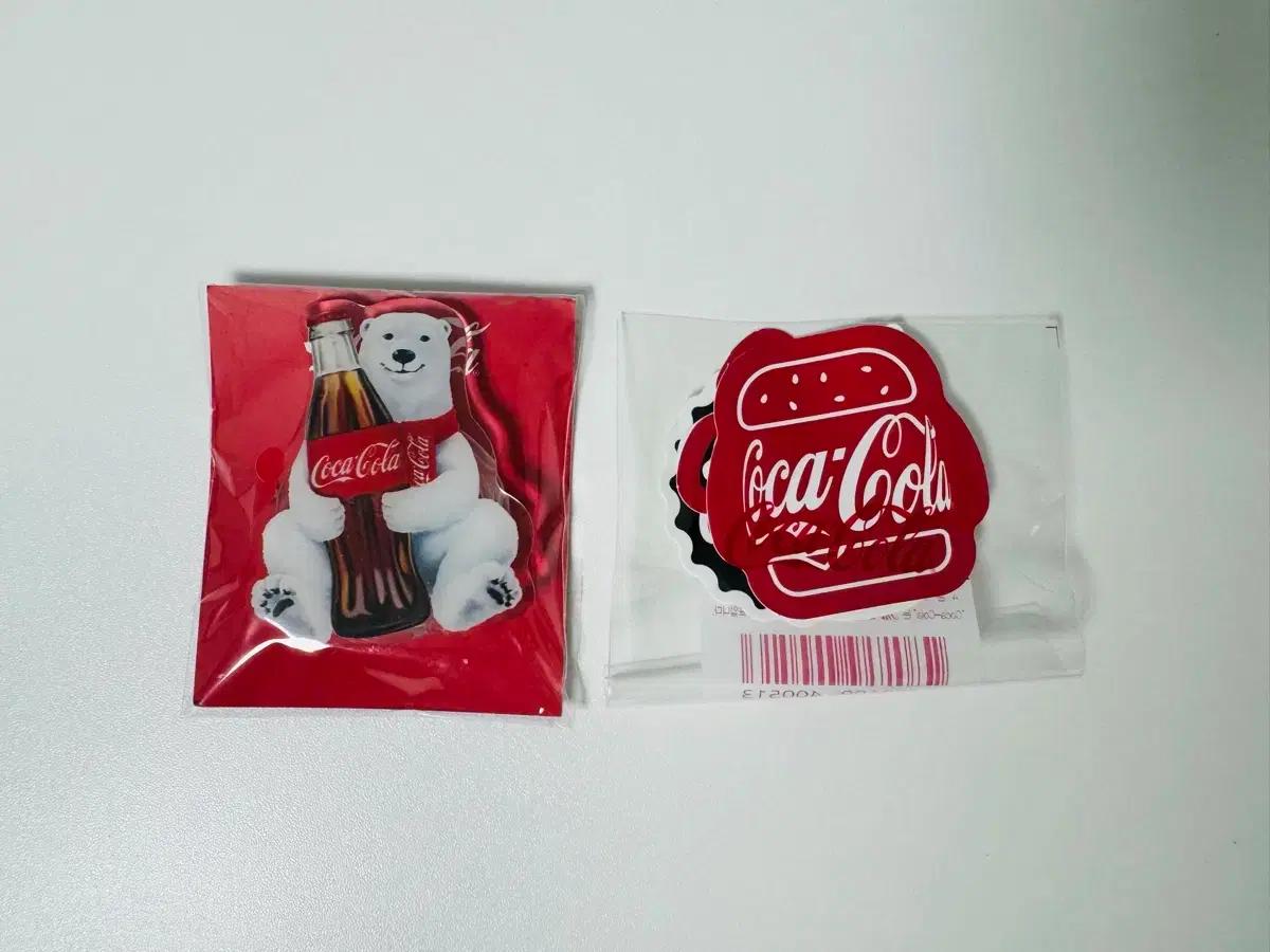 코카콜라 그립톡, 스티커