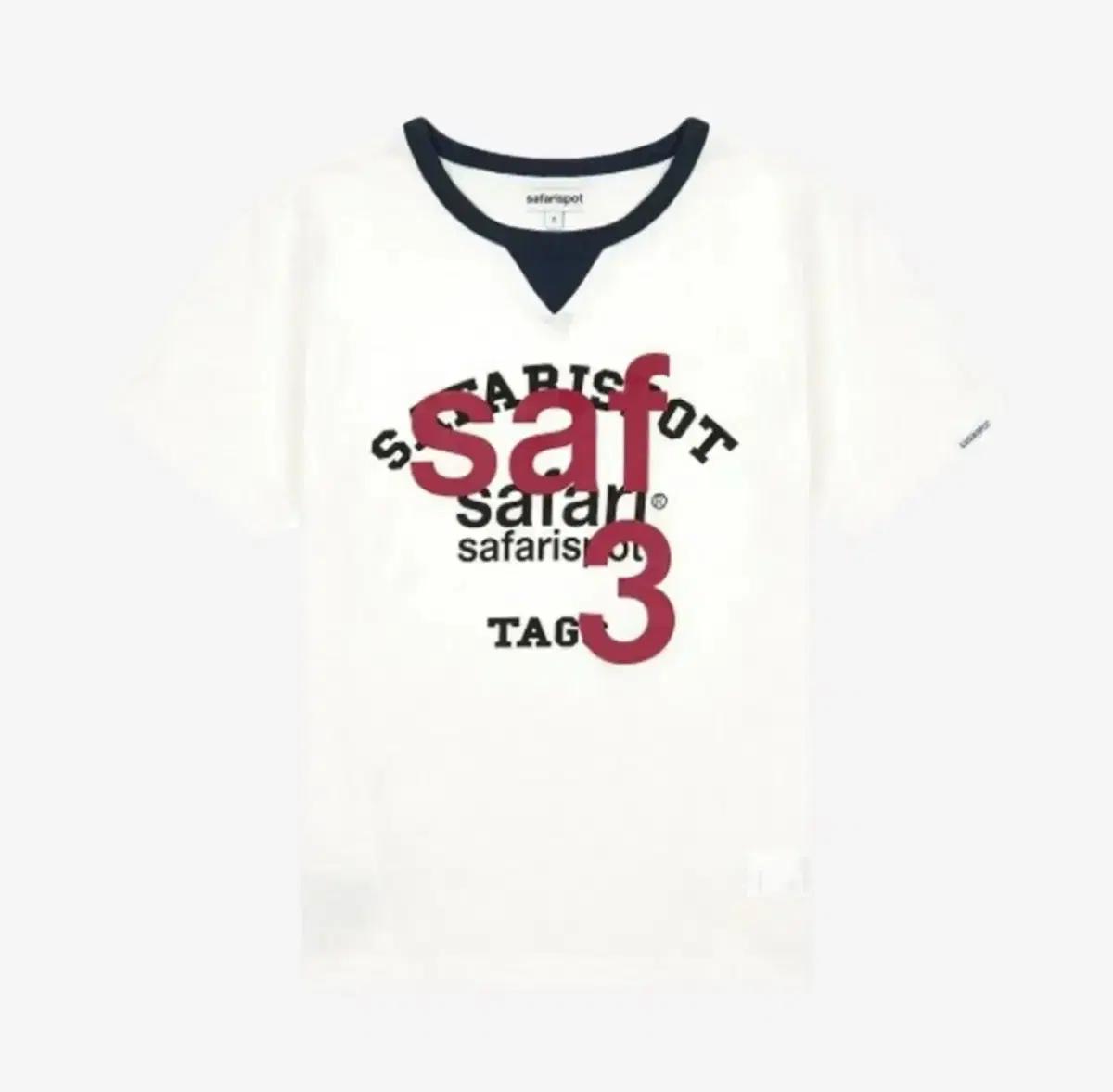 Safarispot 사파리스팟 스쿨 클럽 반팔 size1