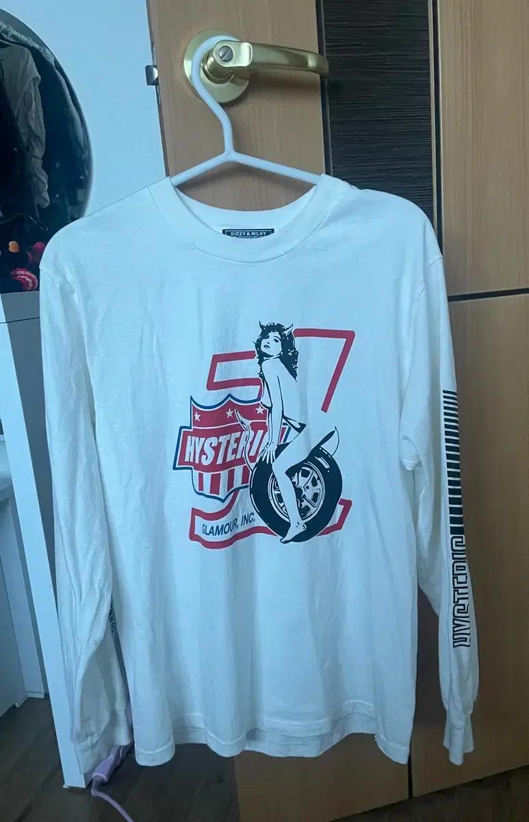 히스테릭글래머 긴팔 티셔츠