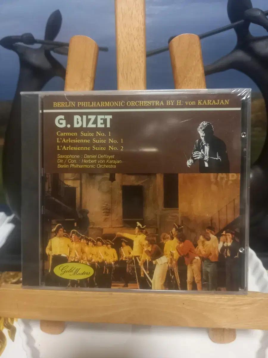 비제 카르멘 아를의 여인 카라얀 Gold Masters CD