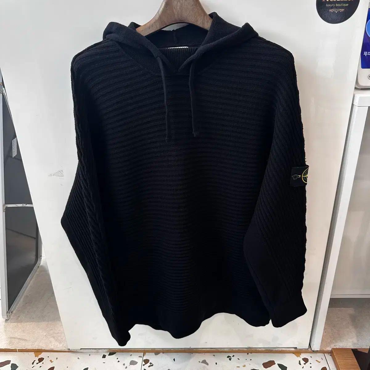 스톤아일랜드 니트 후드티