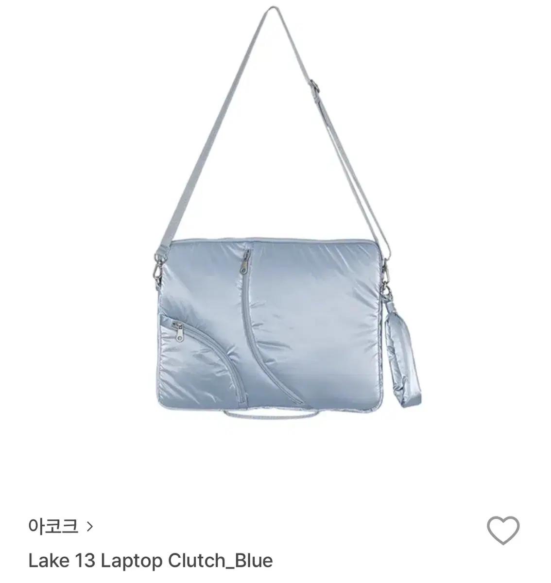 아코크(ACOC) 노트북 클러치 블루