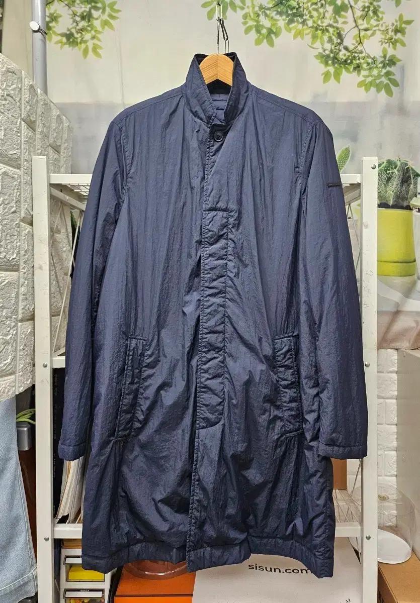 아르마니 익스체인지 남성 롱자켓 S 바람막이 경량롱코트 ML90