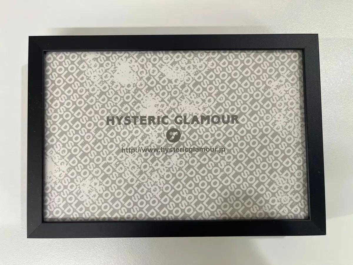 히스테릭글래머 한정판 아트 포토 14번 AD2005