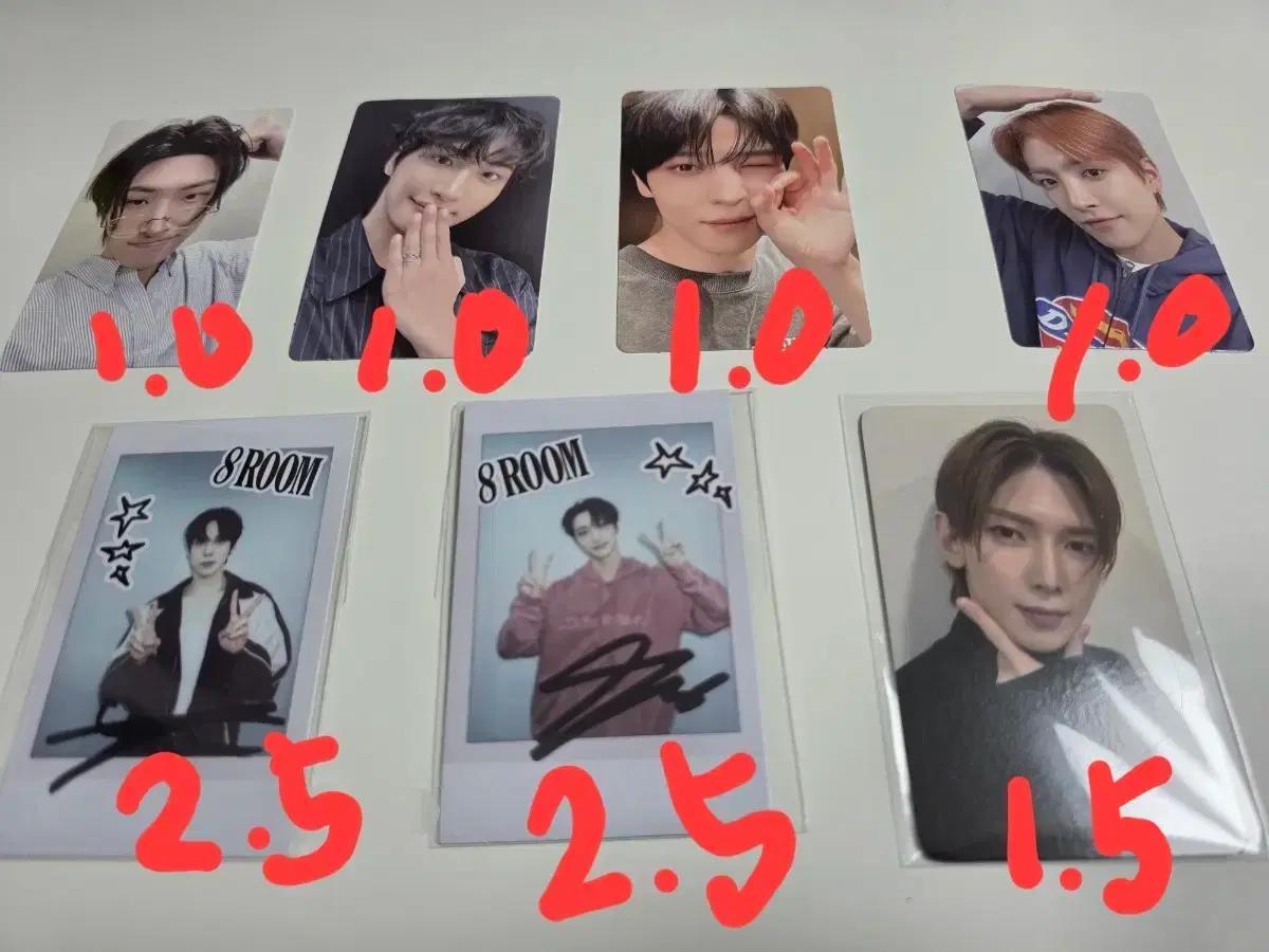 ATEEZ 7주년 에이티즈 8ROOM 팝업 포토카드