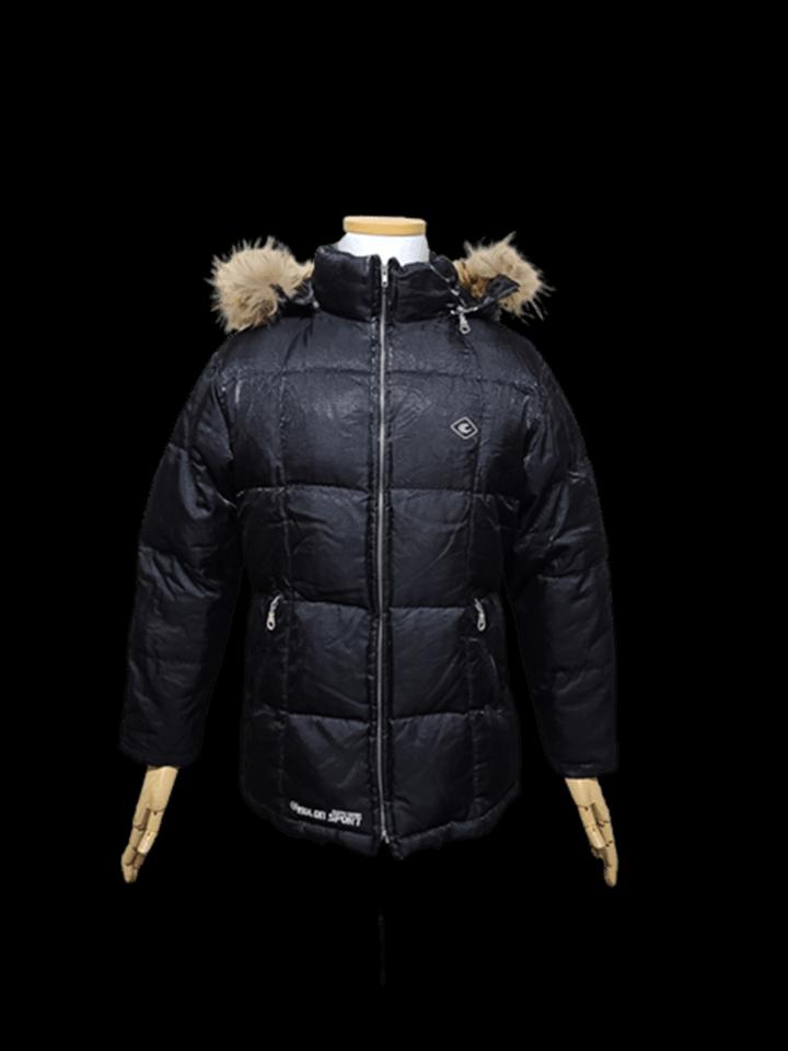 코오롱스포츠 정품 거위털 여성 겨울용 여자등산후드구스다운패딩점퍼90