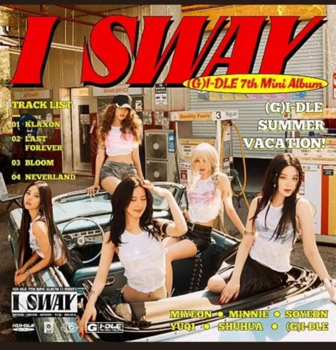 (여자)아이들 I SAWY WINDver. 민니,미연 포카 양도