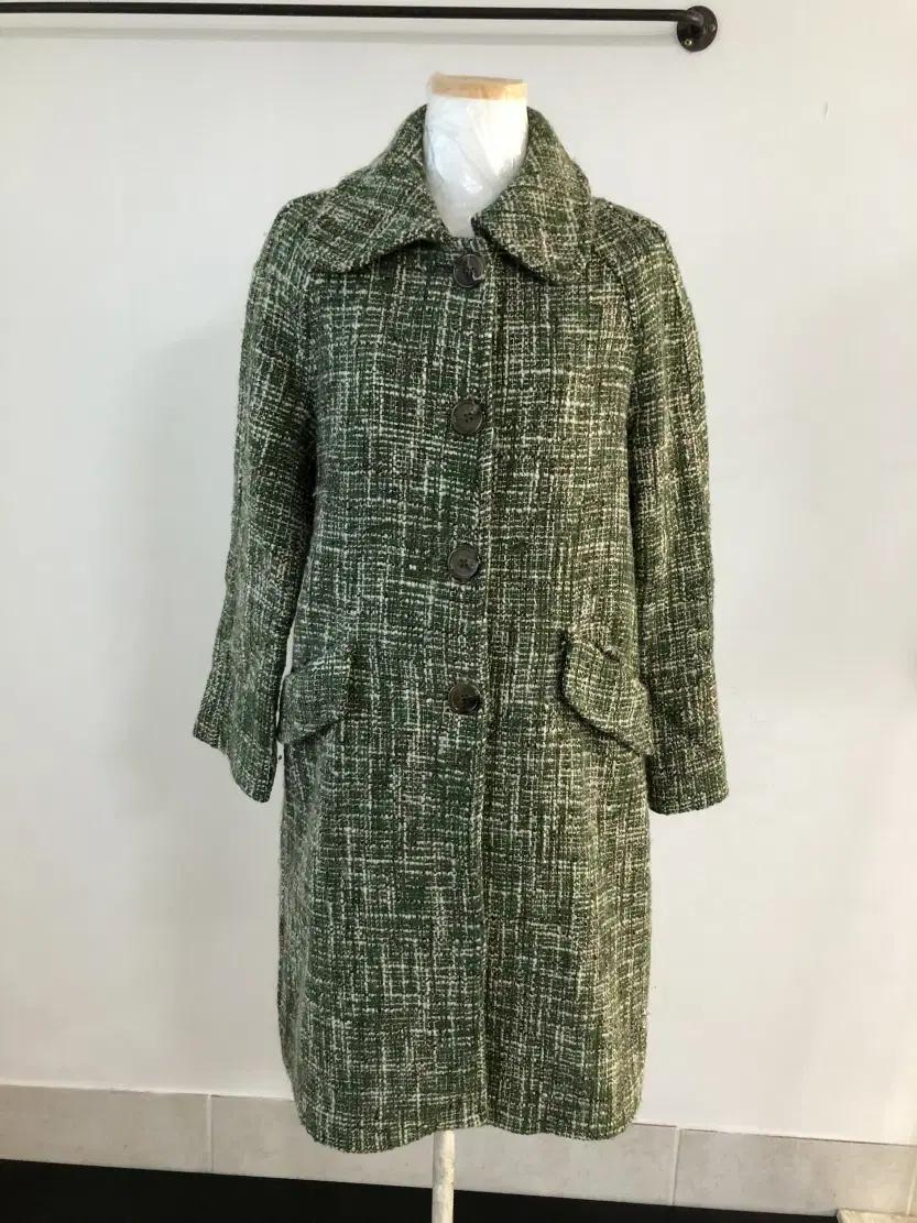 (정품)자라트위드울롱코트(여성용90~95)