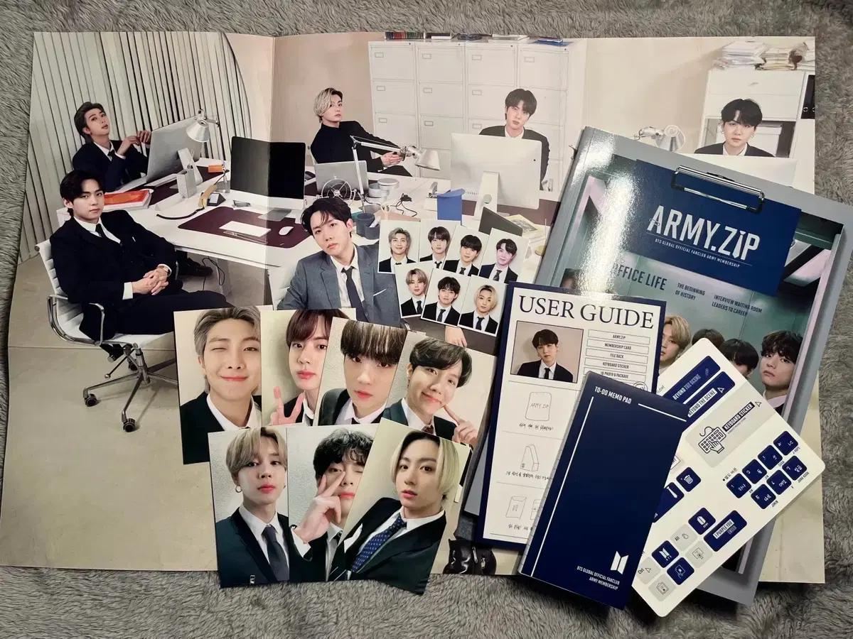 방탄 2021 멤버십 키트 풀셋