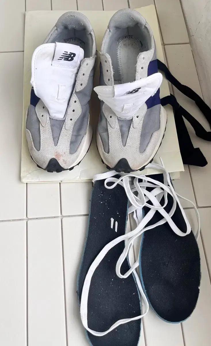 뉴발란스 327 그레이퍼플 운동화