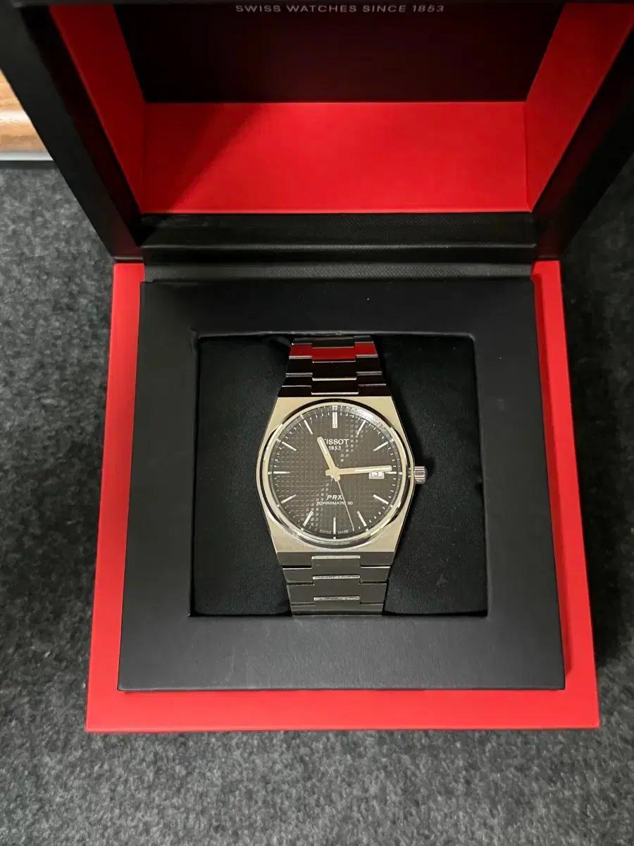 [새상품급] 티쏘 prx 오토 40mm 블랙 새상품급 판매합니다!!!