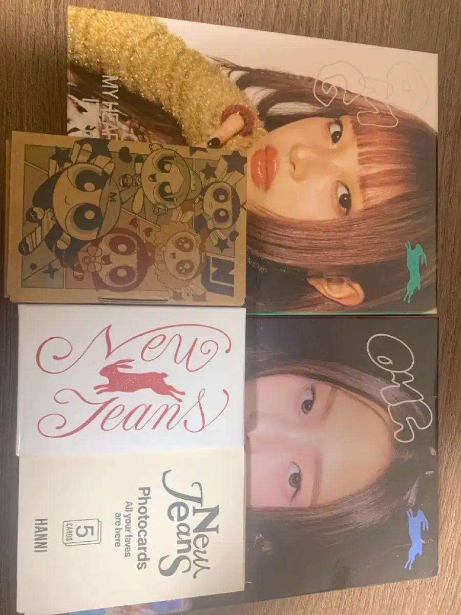 뉴진스 앨범 포토카드 (하니,민지)