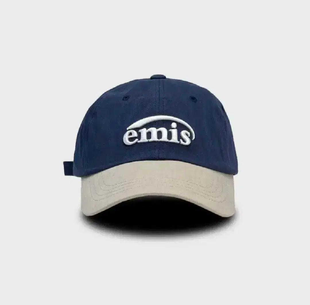 emis 이미스 네이비 베이지 볼캡