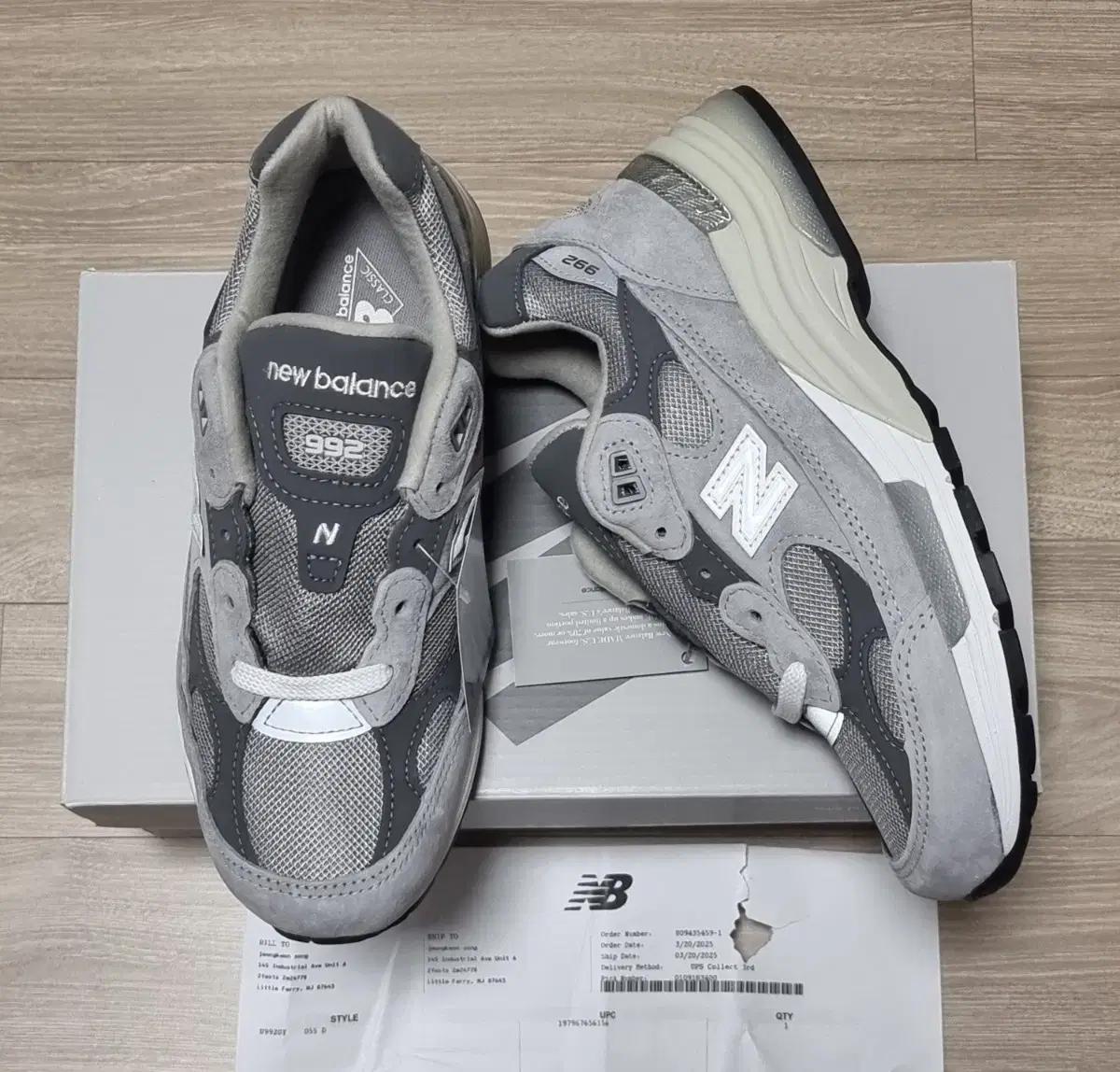 새상품)뉴발란스 992 D 275