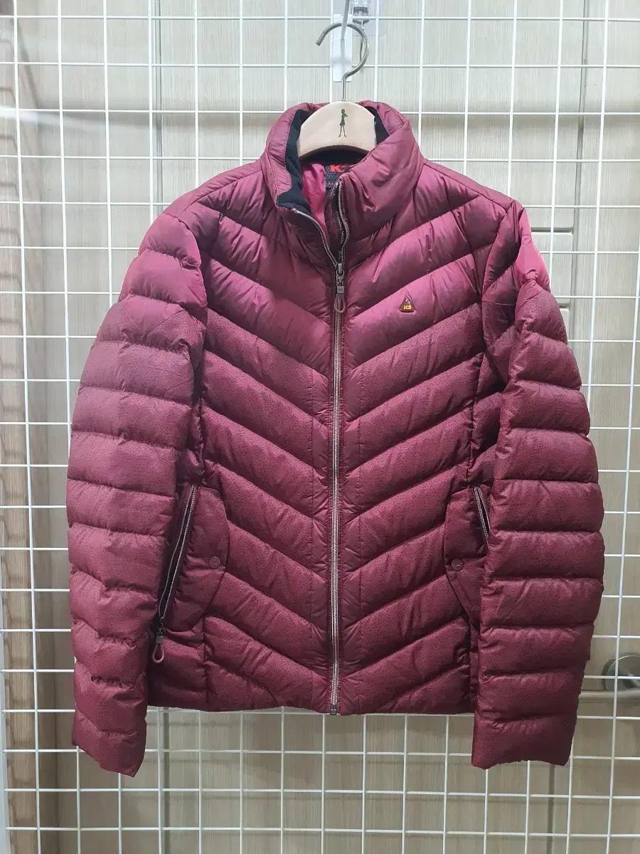 K2 여성 버건디 경량 패딩 점퍼