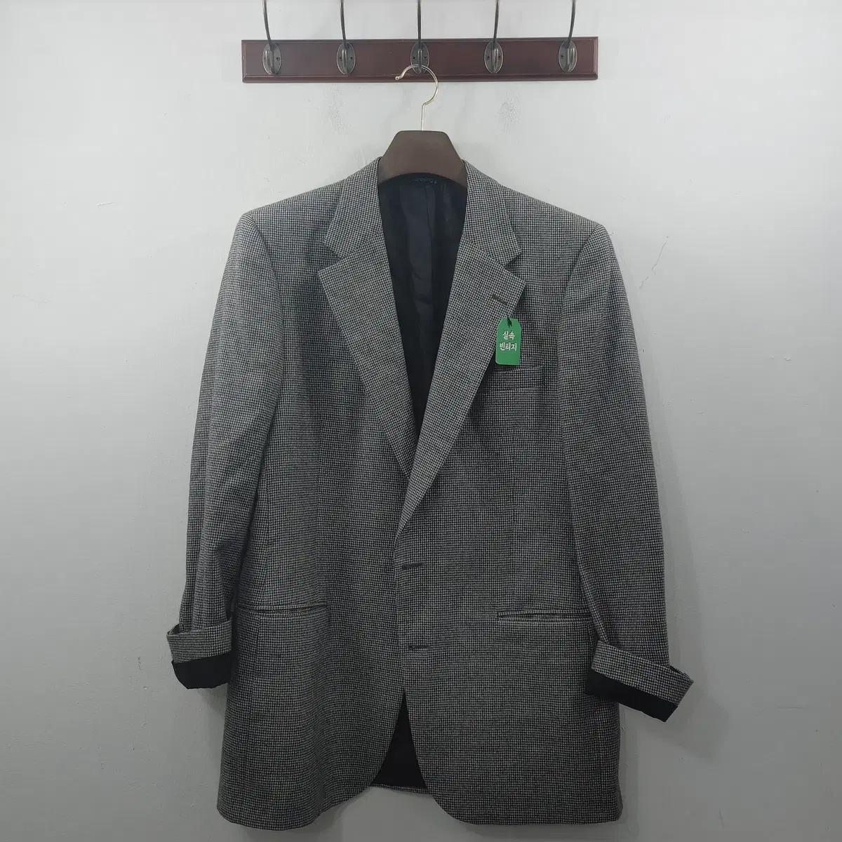 추천 XL 남성 버버리 고급 울코트 자켓 헤링본 블레이저