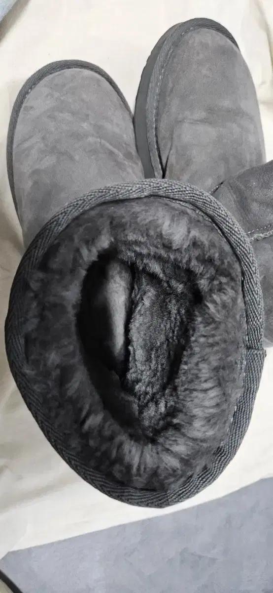 EMU 이뮤 그레이 털 부츠 방한화