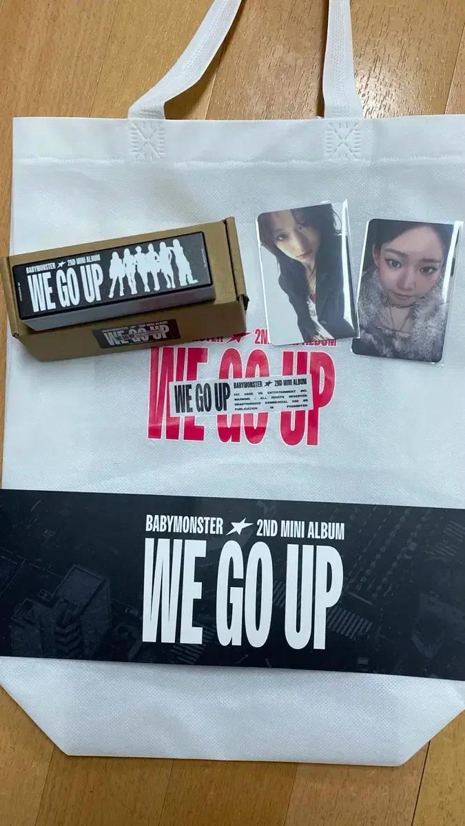 베이비몬스터 아현 로라 위고업 공방포카 세트