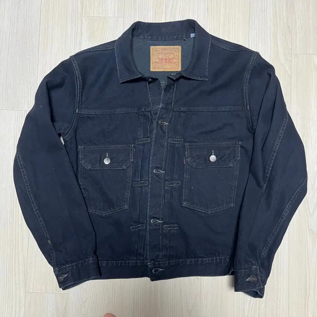 LVC 507XX 타입2 블랙리자드 사이즈 40